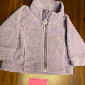 Columbia 6m zip fleece